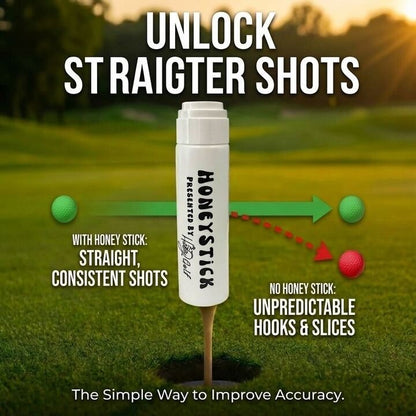 HoneyStick 2 Pack HoneyStick Anti Slice Gel for Golf Clubs - Anti-Hook Spin Redu