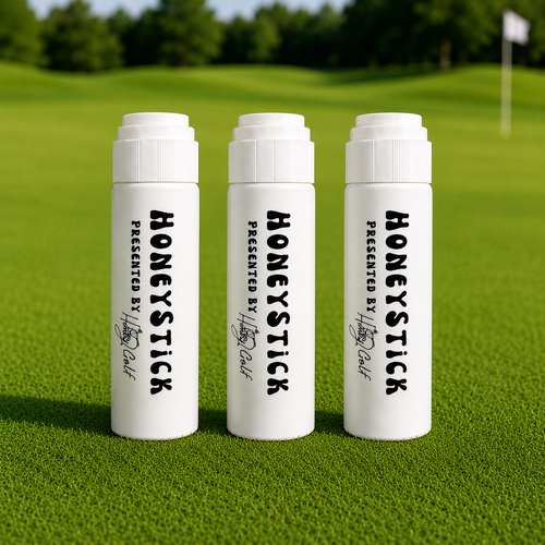 HoneyStick 3 Pack Anti Slice Gel for Golf Clubs - Anti-Hook Spin Reducer