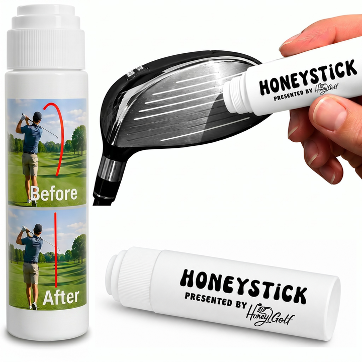 HoneyStick 3 Pack Anti Slice Gel for Golf Clubs - Anti-Hook Spin Reducer
