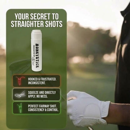 HoneyStick 3 Pack Anti Slice Gel for Golf Clubs - Anti-Hook Spin Reducer