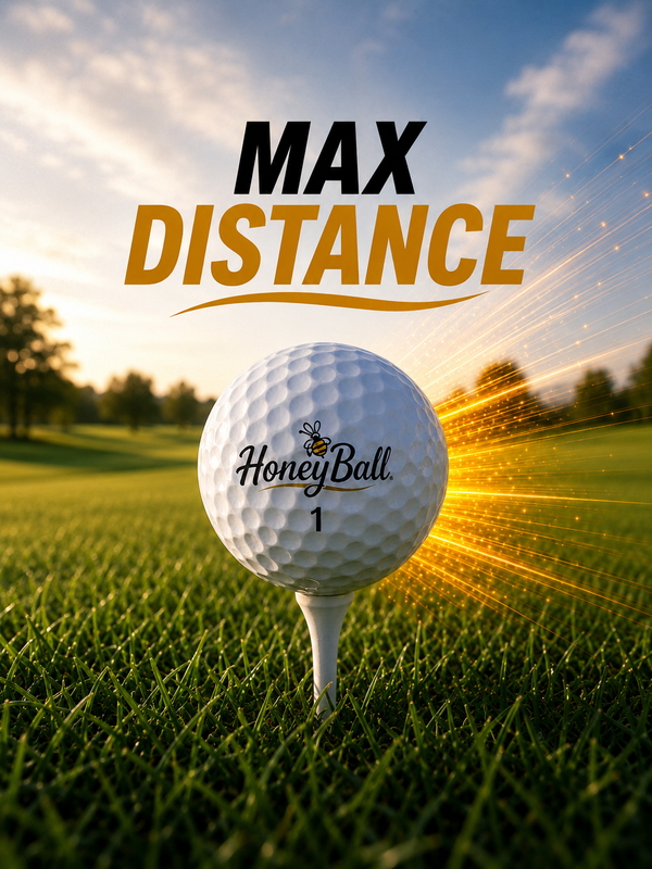 HoneyBall - Long Distance Golf Ball